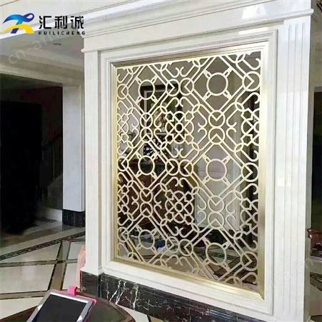 沙发背后不锈钢屏风隔断 中式屏风批发厂家