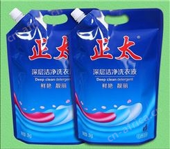 加嘴洗衣液包装袋