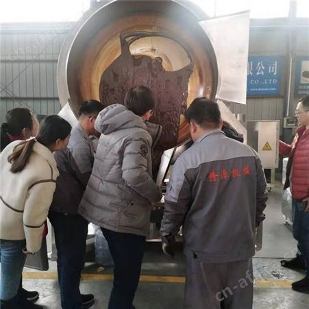 大型全自动辣椒酱炒锅 炒海苔设备 调味品炒料机 藤椒酱生产线 螺蛳粉酱料燃气炒锅价格