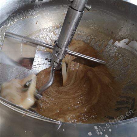 花生酥电磁炒糖机 全自动大型休闲食品厂熬糖机 花生酥糖行星炒锅机器