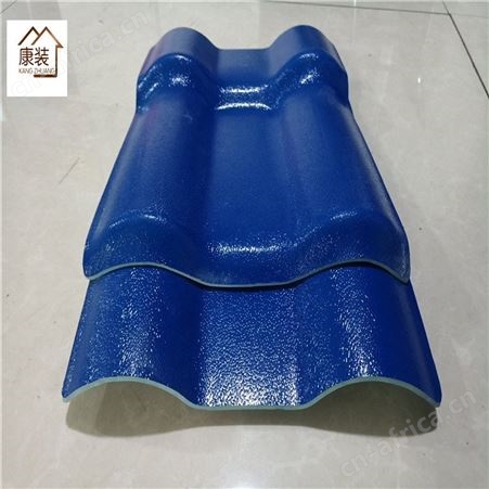 合成树脂瓦屋面别墅屋顶翻修装饰仿古瓦片材料使用时间长耐候性好