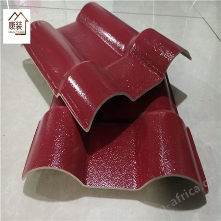 合成树脂瓦屋面别墅屋顶翻修装饰仿古瓦片材料使用时间长耐候性好