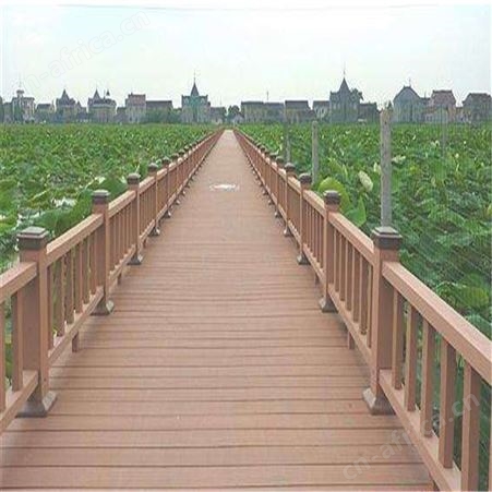 护栏杆扶手方木户外地板景观木栈道长廊走道防腐木栈道围栏木栅栏