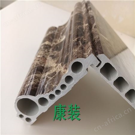 定制仿大理石石塑平板 侧板 石塑线条 PS线条 PVC线条 竹木纤维线条 背景墙装饰线