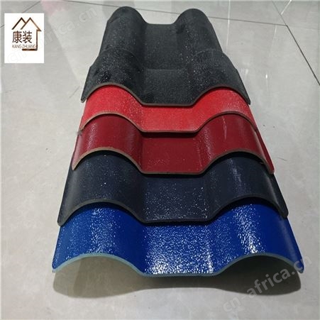 合成树脂瓦屋面别墅屋顶翻修装饰仿古瓦片材料使用时间长耐候性好