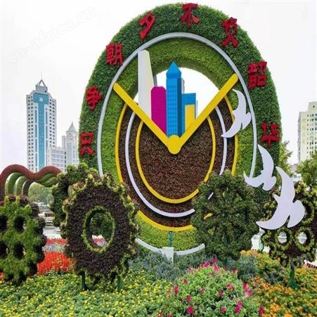 利达文仪仿真工艺品雕塑厂家定制园林绿雕景观植物