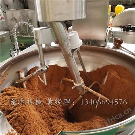 牛轧糖搅拌锅 黑芝麻花生糖炒锅 粘稠物料搅拌设备 刮底搅拌不糊