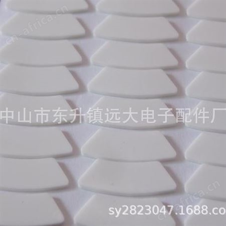 硅胶防滑脚垫，35*6*2平面条形自粘硅胶垫，可订做各种规格
