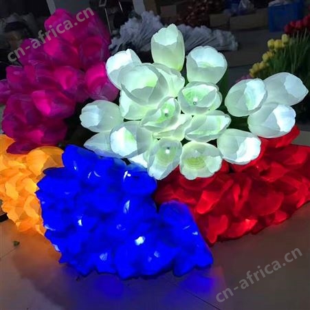 户外LED地插灯郁金香防水亮化工程装饰灯节日彩灯