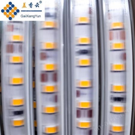 盖香云36V低压LED灯带白光8mm直排2835-120D-弧面拉丝