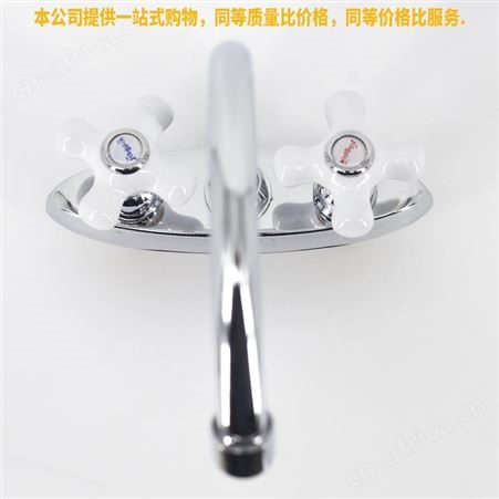盖香云冷热两开龙头双把台盆龙头洗手盆龙头面盆龙头陶瓷轮二联