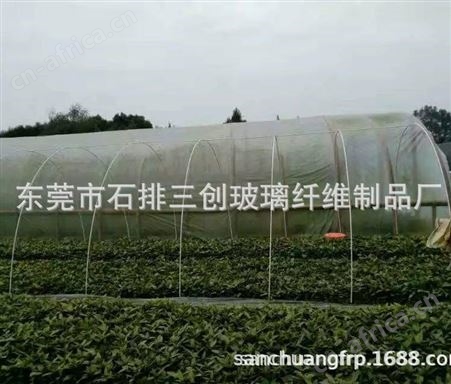 专业生产供应高强度耐腐蚀拱棚支架 小拱棚大棚纤维棒 实心玻纤杆