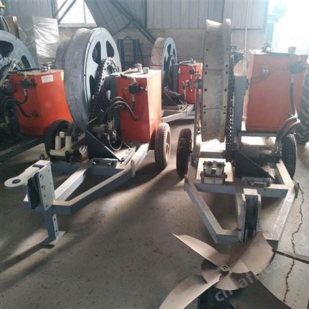 SA-YZM7.5液压张力机惠鑫3吨主动式液压张力机放线回牵液压牵张机