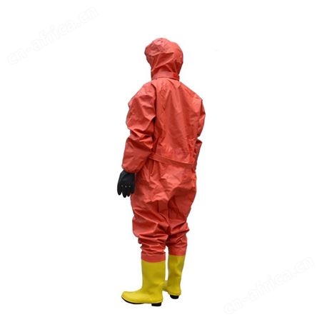 惠鑫半封闭防化服连体阻燃抗刺穿靴抢救救援服耐酸碱二级