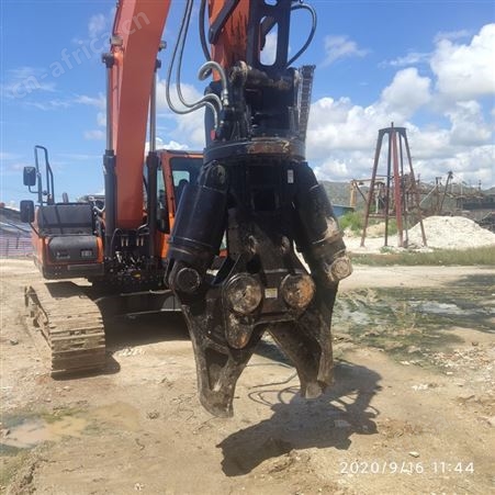 惠鑫液压岩石破碎夹钳挖掘机钢筋剪高强度钢筋剪液压拆除剪