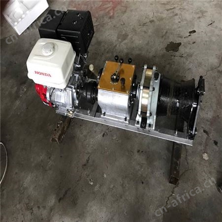 惠鑫电力机具3T快速轴传动机动绞磨高压输电线绞磨机电缆牵引机