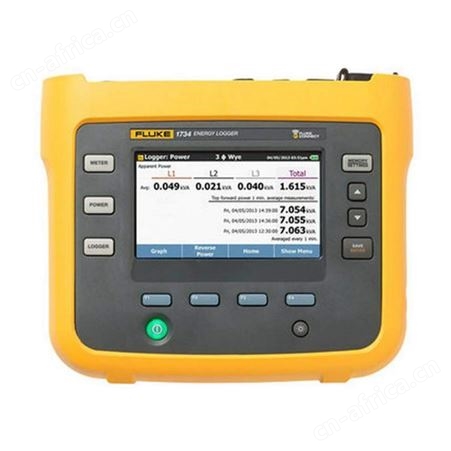 Fluke 1732 1734 手持三相功率计电能质量分析仪