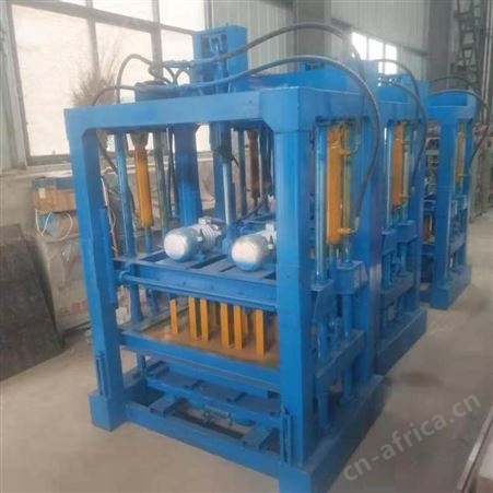 液压式水泥砌块砖机 非洲半自动砌块机 路沿石砖机