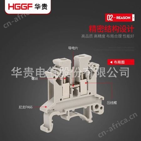 厂家UK接线端子 导轨式电压端子 uk2.5b接线端子