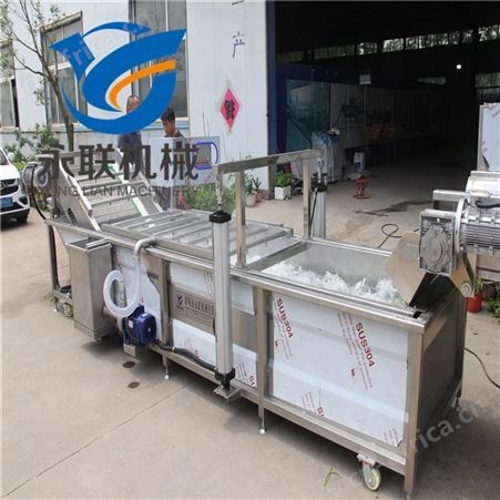 嫩玉米清洗蒸煮设备 藜麦苗清洗漂烫冷却线 包子馅料生产线