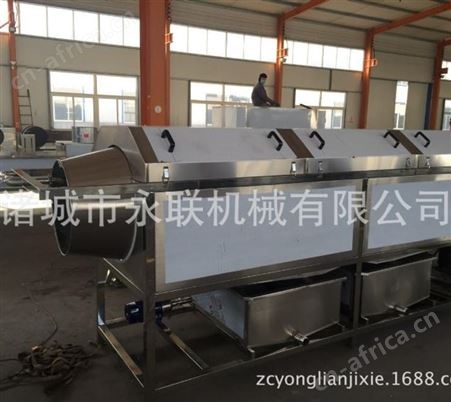 永联外袋清洗机  真空包装袋油污清洗机 滚筒式洗袋机