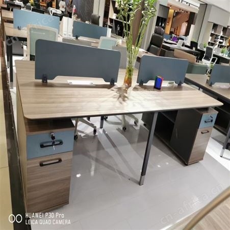 职员桌椅组合 办公桌椅组合 屏风工位 旭峰家具 现货供应