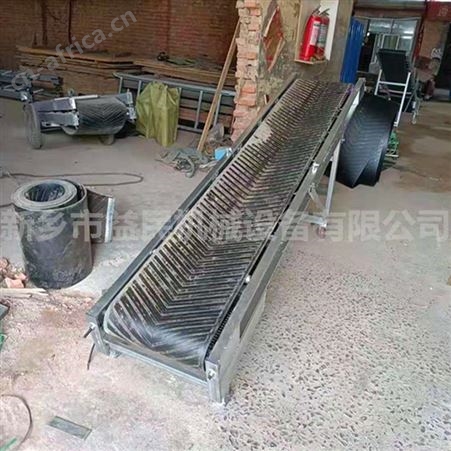 小型简易型输送机益民机械批发6米折叠式皮带机YML玉米传送带