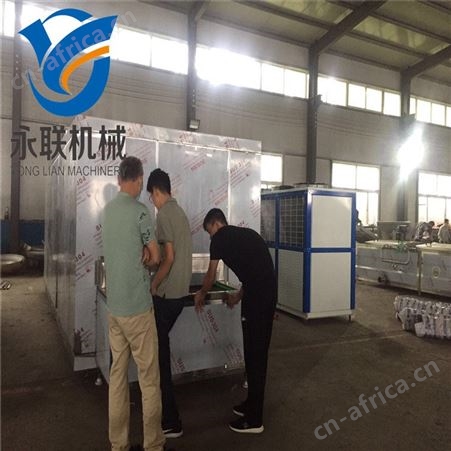 黄蚬全自动超低温隧道速冻机 扇贝柱隧道速冻设备