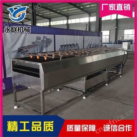 全自动蛤喇清洗去污机 海螺毛刷清洗去泥设备