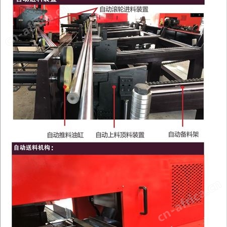 全自动金属数控高速圆锯机 无毛刺金属圆锯机-选晋诚机械