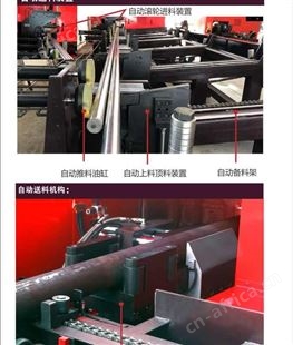 圆锯机厂家数控送料高精度冷锯机 超硬金属CNC伺服全自动圆盘锯床