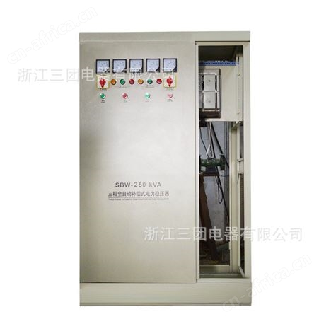 顺通 三相大功率稳压器工业全自动补偿式交流电力稳压器SBW-400KVA/KW隧道升压稳压电源
