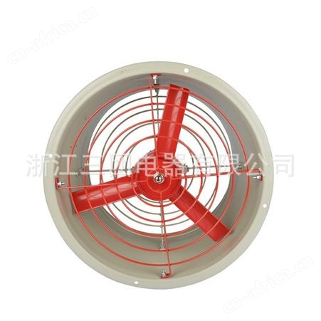 三团隔爆型防爆轴流风机CBF-500管道式通风机排风机0.55KW220V