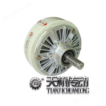山东20Kg单出轴磁粉刹车器附散热器 断电磁粉制动器  东莞台机