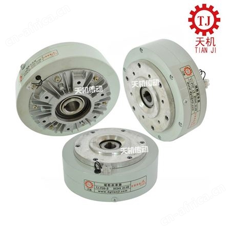 广东东莞双水冷磁粉制动器TJ-POD-Y-20 水冷却磁粉制动器DC24V