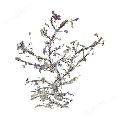 酒店大厅吊灯KTV会所前台萤火虫树枝灯非标工程灯具定制双庆灯饰