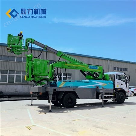 耿力  工程混凝土湿喷台车  隧道喷浆泵车    喷浆机械手臂