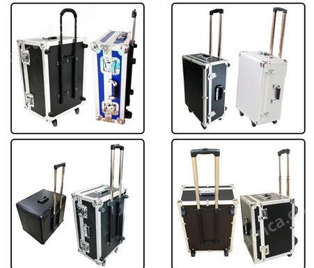 厂家定制 航空箱 铝合金拉杆箱 加厚电子运输设备箱