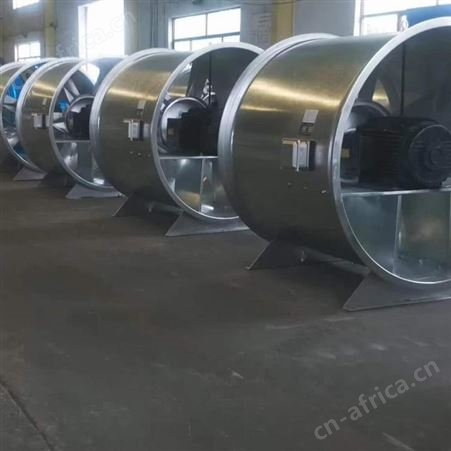 扬兴生产HTF排烟风机斜流风机
