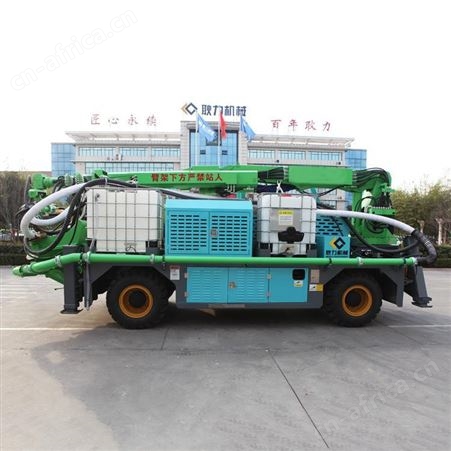 耿力GHP3015E工程混凝土湿喷台车 机械臂隧道基坑护坡 湿式喷浆机
