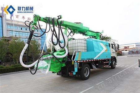 耿力GHP25C IV车载混凝土湿喷台车 全自动湿喷机械手喷浆机