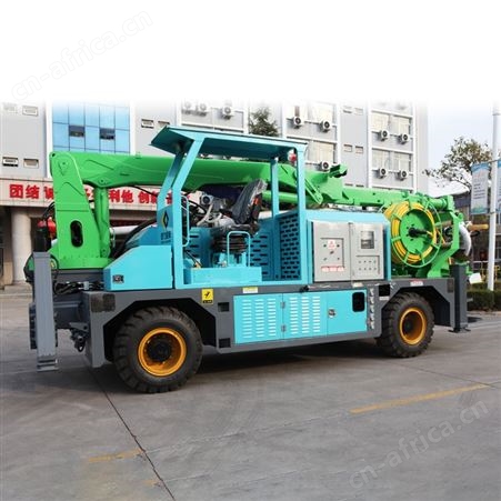 耿力GHP3015E工程混凝土湿喷台车 机械臂隧道基坑护坡 湿式喷浆机