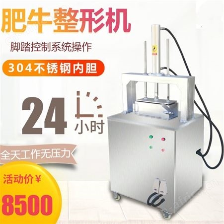 腾拓 供应牛羊肉整形机压肉机 碎肉压块成型机