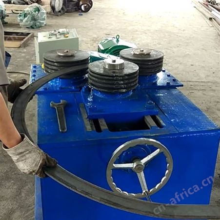 数控液压角铁卷圆机 50-125角钢弯弧机 一机多用 厂家直供