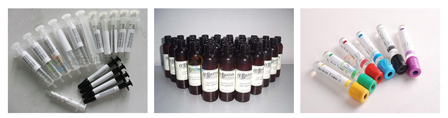 YD115全自动卧式圆瓶贴标机贴标产品