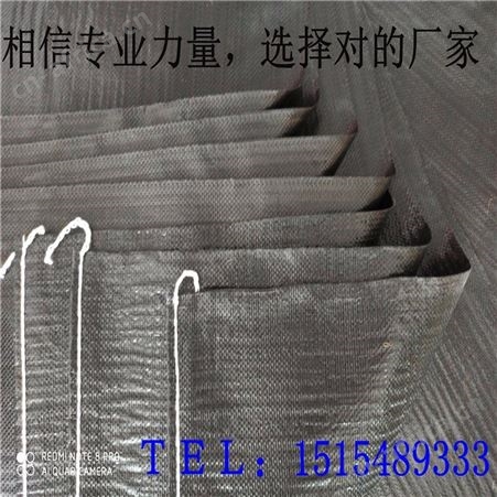 黑色编织袋 蛇皮袋批发 抗老化防晒 防汛抗洪 防风固沙PP编织袋