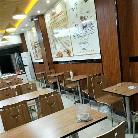 广西南宁市横县 八人位餐桌 连体组合餐椅 优惠的