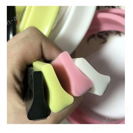 德莱橡胶 卫浴硅胶挡水条 浴室自粘阻水硅胶密封条 卫生间干湿分离硅胶条