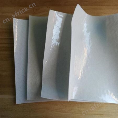 长丝复合土工膜 恒瑞通定制沉淀池二次衬层专用复合土工膜 