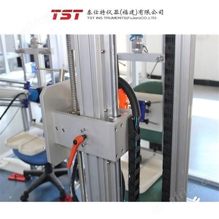 移动式躺椅升降测试仪_办公椅拉背试验机_家具检测仪器